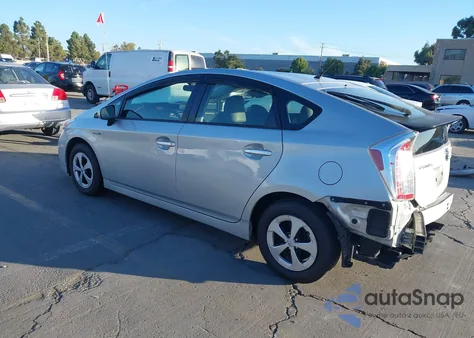 2013 Toyota Prius Two из США, поврежденный, VIN JTDKN3DU0D0342059